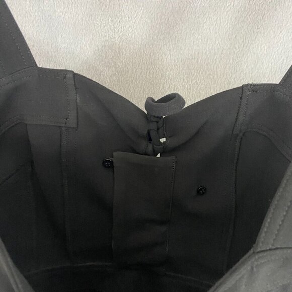 Diane von Furstenberg Sweetheart Scottland Mini Dress Women's 4 Black Sleeveless - Picture 15 of 16